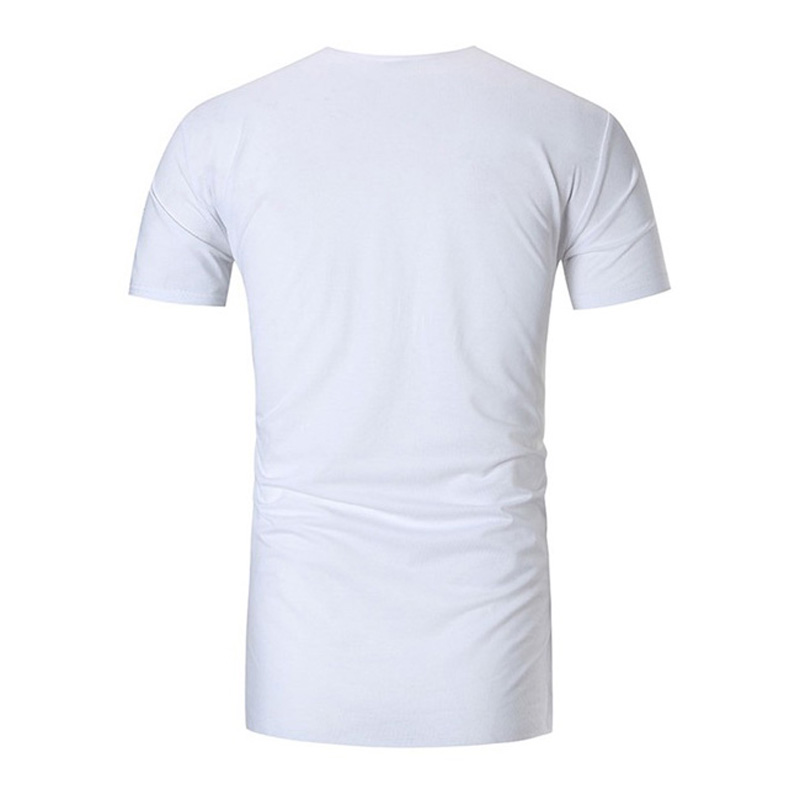 White Black Patchwork T-Shirt