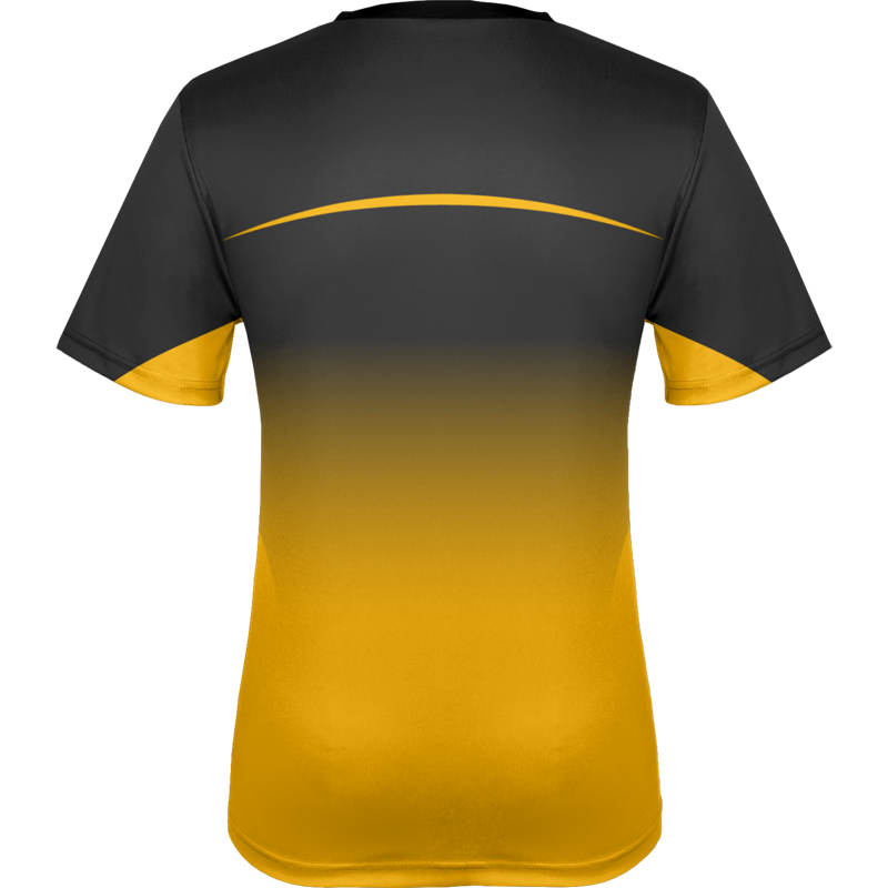 Gradient Printed Tennis Performance T-Shirt