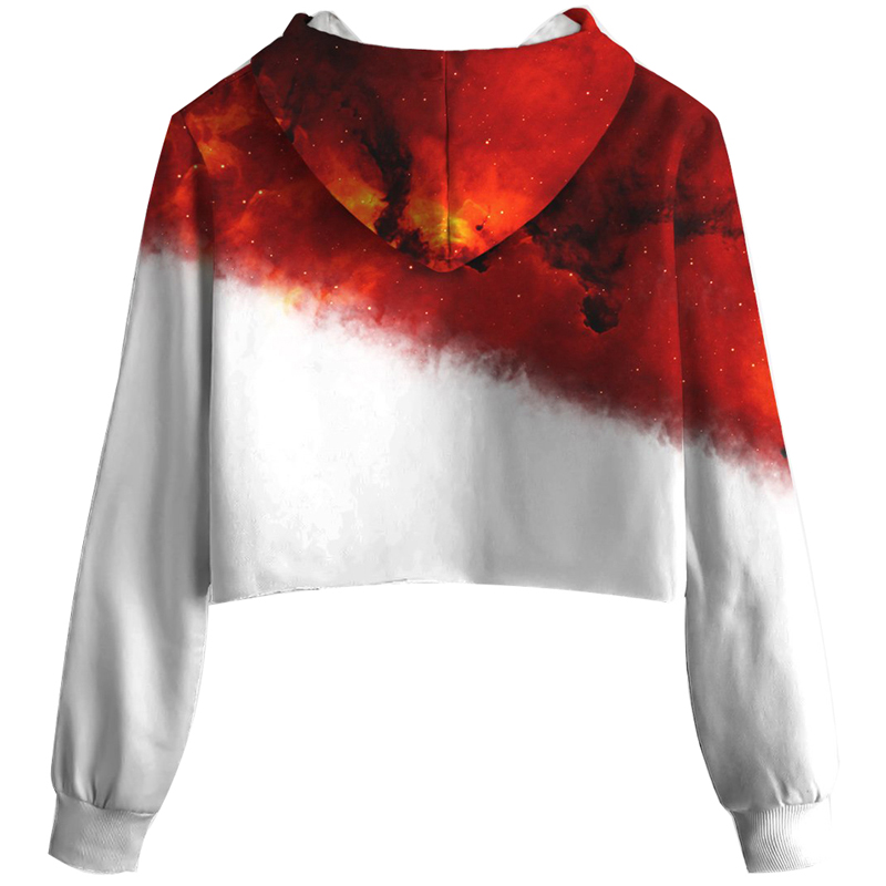 Fire Crop Hoodies